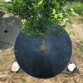 thumbnail image 2 of Lefu 12 Pcs Tapis de Protection d'Arbre en Paillis 27-42 cm Disque Arbuste Garde d'Arbre Ombrage ma, 2 of 3