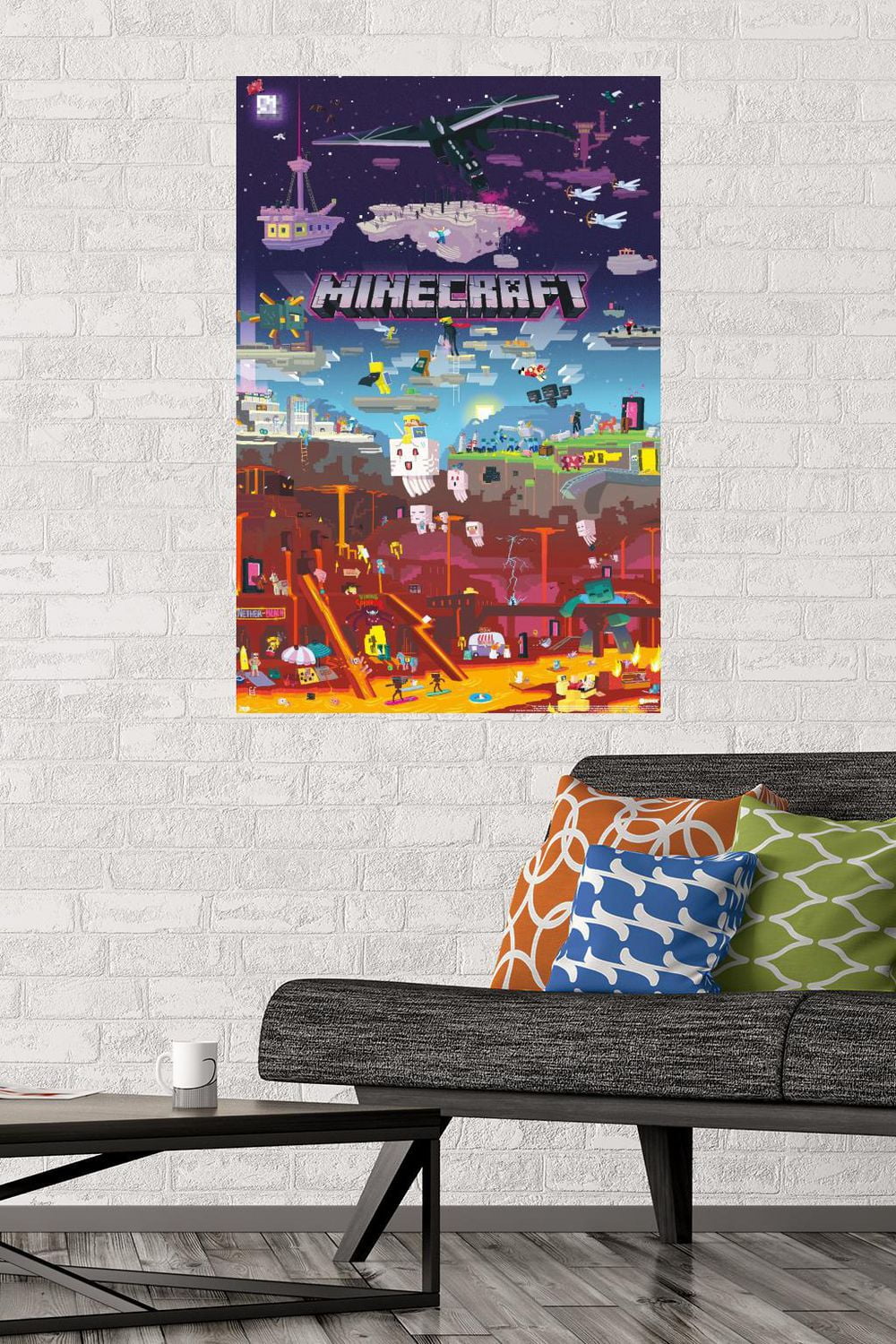 Minecraft - World Beyond Wall Poster