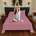 thumbnail image 3 of TIELUTT Solid Color Minimalist Sheet Skin Friendly Bed Sheet Easy to Care for Comfortable Printed Sheets for Size Bed Fall Sheets for Bed No Sheets Keep Sheets from Coming off Tan Bed Sheets, 3 of 3