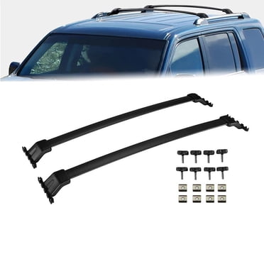 Roof Rack Cross Bars For Honda For Pilot 2009-2015 Aluminium Alloy SUV Luggage Kayaks Bike Canoes Rooftop Holder 45KG Load