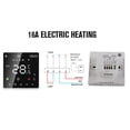 thumbnail image 3 of Smart Thermostat, Programmable Thermostat with LCD Color Touchscreen Digital Temperature Controller for Home Hotel Office, 3 of 8