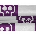 thumbnail image 4 of oneOone Velvet White Fabric Skull Craft Project Decor Fabric Print By The Yards 58 Inch Wide, 4 of 5