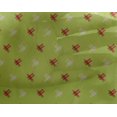 thumbnail image 4 of oneOone Georgette Viscose Fabric Hash Sign Kasuri Print Fabric BTY 42 Inch Wide, 4 of 4