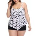 thumbnail image 1 of Maillots de Bain pour Femmes Tankini Deux Pièces Maillot de Bain P-5TG, 1 of 4