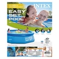 thumbnail image 4 of Intex Piscine Familiale Ronde Gonflable en Plastique 10 Pieds x 30 Po Easy Set & Pompe, 4 of 6