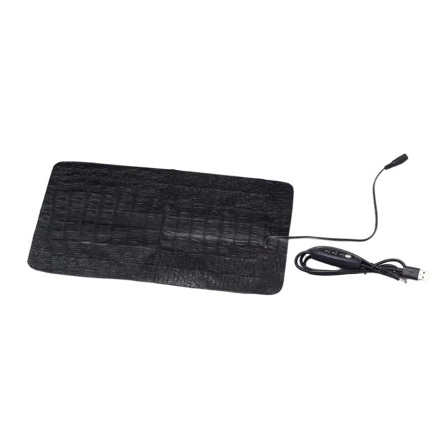 Plaque Chauffante pour Reptiles Plaque Isolante pour Reptiles Usb Pu Heating Sheet Preuve Usb Pu Heating Scratch Sheet 3 Speed Temperature Adjustment Plaque Isolante pour Reptiles