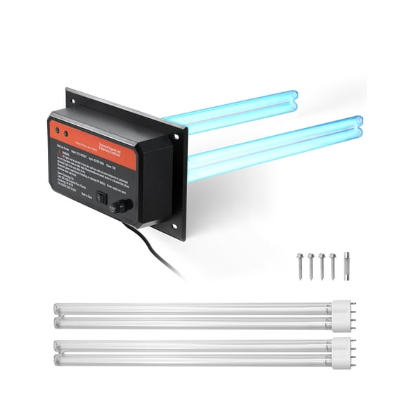 KFFKFF HVAC Air Purifier Whole House, 72W 16inch, UV UVC Light in Duct for Ac (Air Conditioning) Duct, Air Scrubber