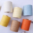 thumbnail image 2 of Raffia Yarn Knitting Crochet Paper Straw Rope Thread For Weaving Summer Handmade Hat Basket Handcrafts Tricots DIY Material Rug, 2 of 7
