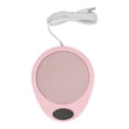 thumbnail image 2 of USB Mug Warmer, Fireproof Efficient Adjustable Electric Beverage Heating Plate Constant Temp  For Milk For Ceramic Cups Pink White,White, 2 of 8