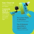 thumbnail image 3 of Contigo Kids Aubrey Straw Water Bottle, Leak-Proof, BPA-Free, Dishwasher Safe, Blue Raspberry Lime Skater, 3 of 7