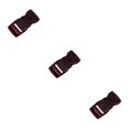 thumbnail image 3 of Transemion 10pcs Clasp Belt Buckles Designed To Life Easier Wherever Are Multi-Color black 3Set, 3 of 6