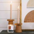thumbnail image 3 of Main + Mesa Lidded Glass Candle, Wild Fig, 3 of 6