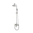 thumbnail image 1 of DROP Bath and Kitchen DR091028 Ensemble de douche mural rond en couleur chrome, 1 of 4