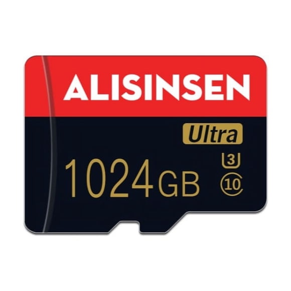 Carte Micro SD 1024 Go Classe 10 Carte Mémoire Micro SD 1024 Go Carte TF Compatible avec Appareil Photo et Téléphone Intelligent
