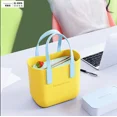 thumbnail image 4 of FUNGOOFUN Fashion Lady Bag Candy Colors Waterproof Shopping Tote Bags Storage EVA Handbag, 4 of 8