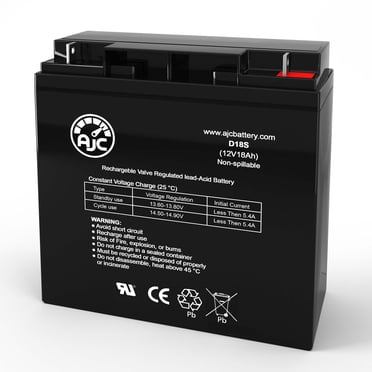 Black & Decker PS400JRB Power Station 12V 18Ah Lawn and Garden Battery - This Is an AJC Brand Replacement