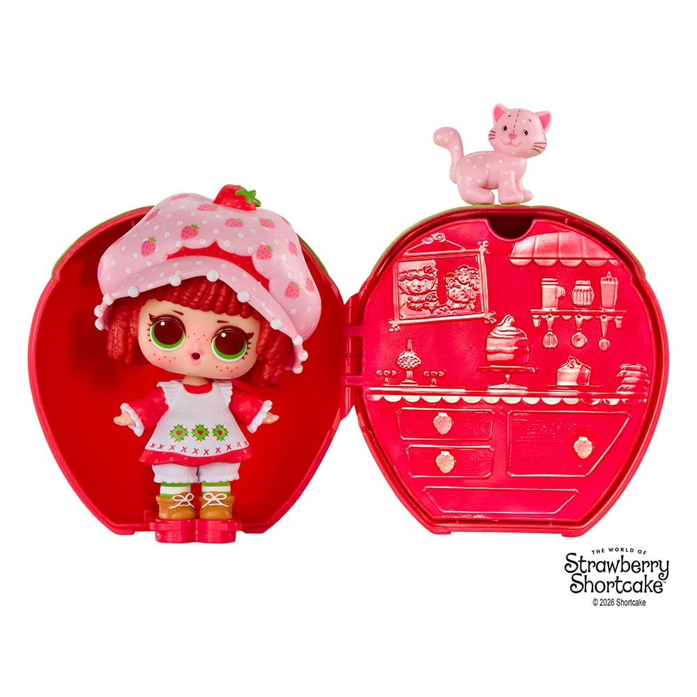 Lot Tout-petits L.O.L. Surprise! Loves Strawberry Shortcake avec poupées parfumées