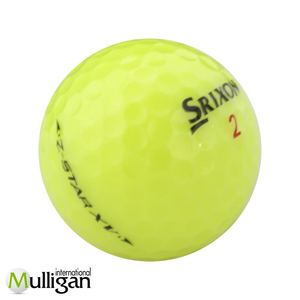 Mulligan - 48 balles de golf récupérées Srixon Z-Star XV 5A , Jaune