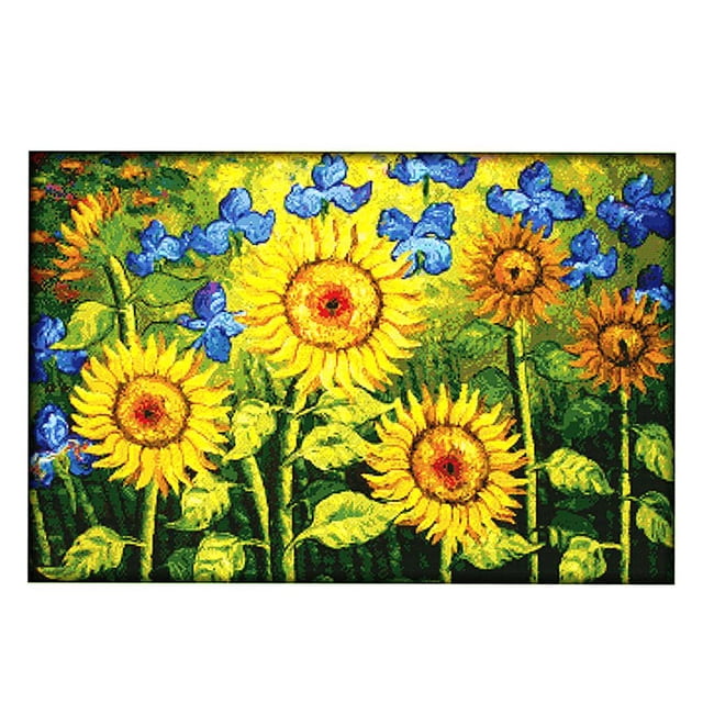veasfak DIY Needlecraft Counted Cross Stitch Embroidery 14CT - 68x48cm 14CT Counted