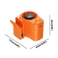 thumbnail image 3 of Ventilateur de Climatiseur à Pince pour Voiture 2026 avec Écran LED, Mini Système de Refroidissement Portable pour Autovehicle, Rotation à 360°, 199 Vitesses Réglables, Mini Ventilateurs de Refroidissement Personnels Rechargeables par USB pour Parapluie, Bureau, 3 of 8