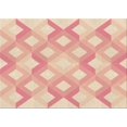 thumbnail image 1 of Ahgly Company Machine Washable Indoor Rectangle Transitional Orange Area Rugs, 5' x 8', 1 of 7