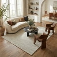 thumbnail image 4 of Rug Branch Casa Abstract Indoor Area Rug, Beige Cream, Modern - Living Room, Bedroom, Dining Room, and Kitchen, 4 of 7
