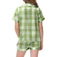 thumbnail image 4 of Winter Outfits Teens Girls Outfits Hildren's Shirt And Pants Set Christmas Pyjamas Set With Pockets Christmas Set, 4 of 4