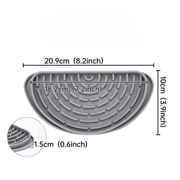 Pompotops Plateau Attrape-Gouttes pour Réfrigérateur, Plateau d'Égouttement pour Mini-Frigo Protège la Glace et le Bac Distributeur d'Eau, Coussinet d'Eau pour Frigo contre les Déversements, l'Accumulation et les Éclaboussures d'Eau en Liquidation