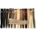 thumbnail image 1 of TRESSMATCH 20"" -22"" Remy Human Hair Weft 7"" Wide (3 Clips) Black Brown Blonde Auburn Red [Weight:30grams/1.1oz], 1 of 3