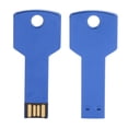 thumbnail image 3 of Clé USB Bleue en Forme de Clé, Disque Mémoire USB Plug and Play, Disque U pour Ordinateur et Voiture, 3 of 7