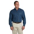 thumbnail image 1 of Harriton Chemise en Denim à Manches Longues pour Hommes 6,5 oz, 1 of 3