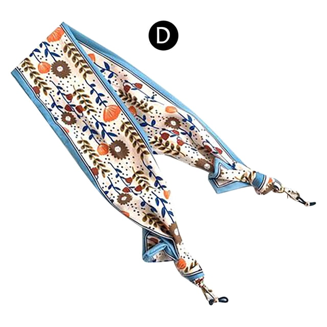 Huayishang Trend Silk Scarves Ribbon Mask Mlings Glasses Two-use Rope Glasses Chain