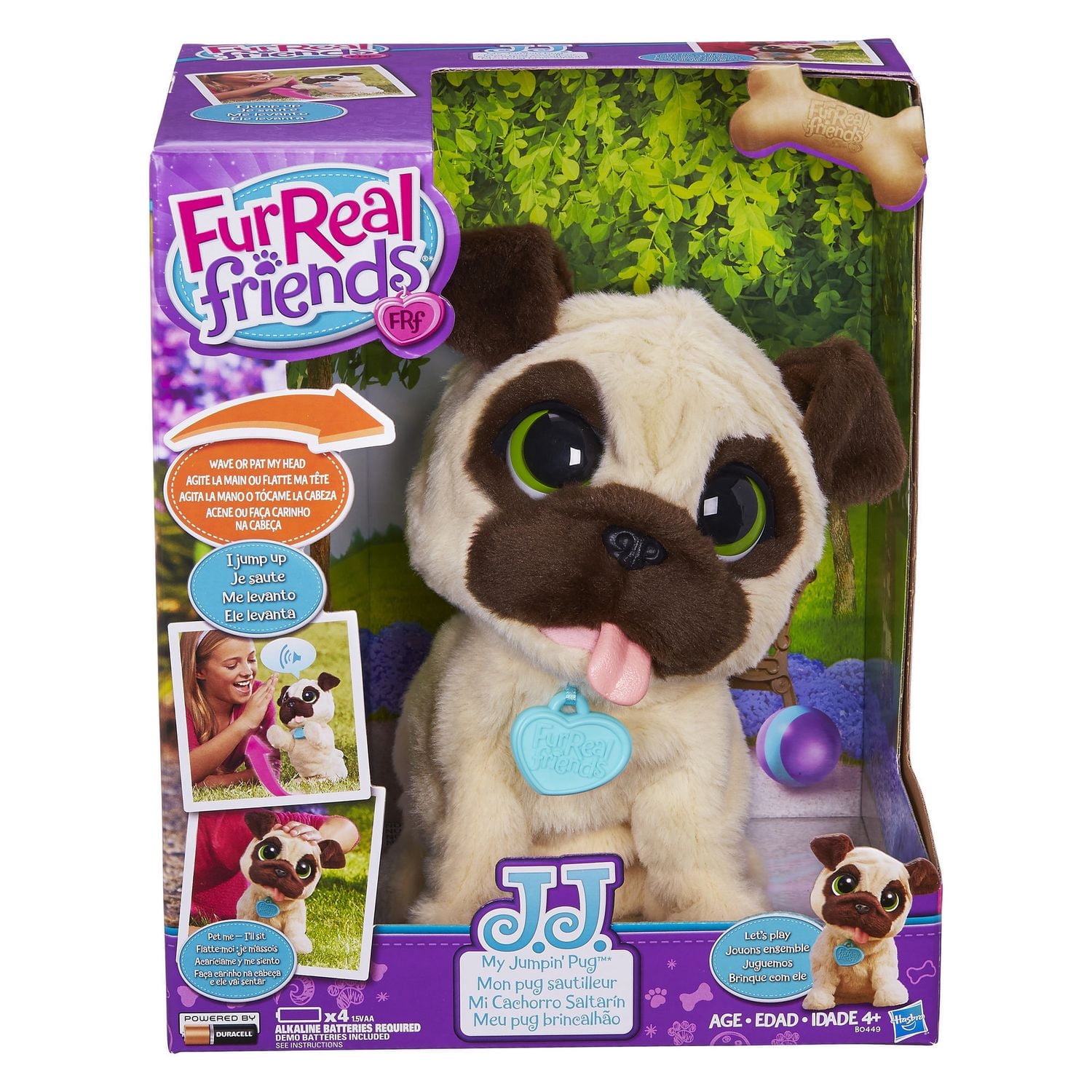 FurReal Friends JJ, My Jumpin' Pug Plush Pet - Walmart.ca