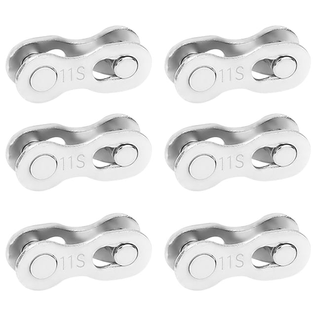 Xingzhi 6pcs Bike Chain Link Bicycle 11 Speed Stainless Steel Chain Link Bike Repair Cycling Accessory
