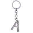 thumbnail image 1 of Porte-clés Design Strass A à Z Pendentif Porte-Clés pour Décoration de Sac à Main, 1 of 8