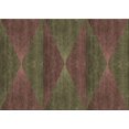 thumbnail image 1 of Ahgly Company Machine Washable Indoor Rectangle Transitional Brown Area Rugs, 4' x 6', 1 of 7