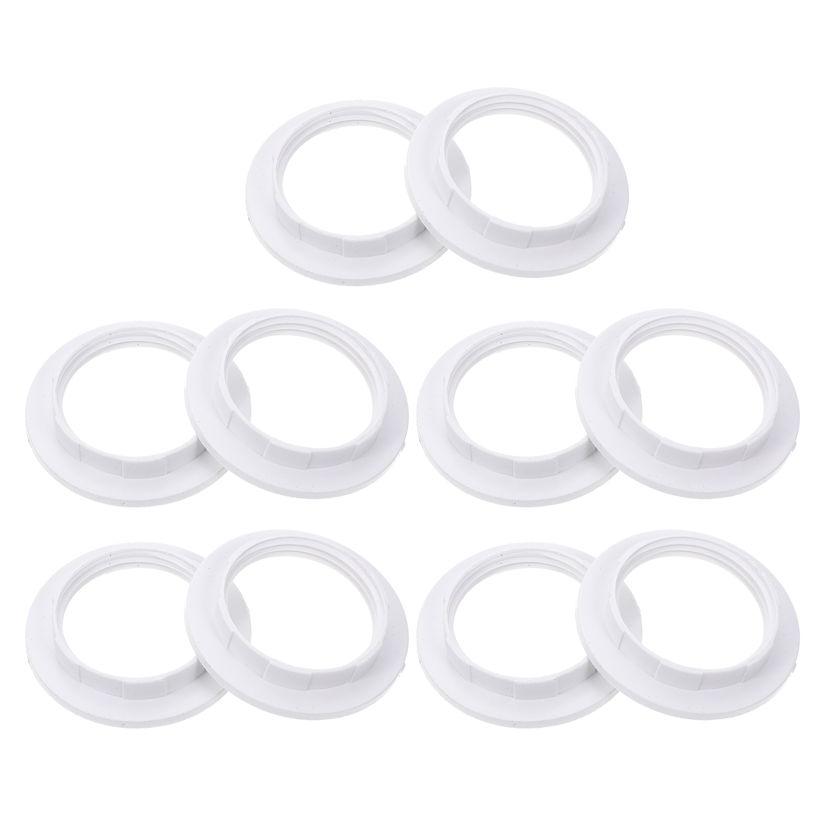 10 Pcs Support de Lampe E27 Pratique Simple Anneaux de Fixation en Plastique