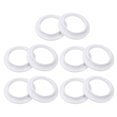 thumbnail image 1 of 10 Pcs Support de Lampe E27 Pratique Simple Anneaux de Fixation en Plastique, 1 of 6