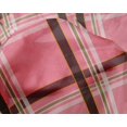 thumbnail image 4 of oneOone Silk Tabby Peach Fabric Madras Check Craft Projects Decor Fabric Printed By The Yard 42 Inch Wide, 4 of 4