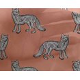 thumbnail image 4 of oneOone Georgette Viscose Fabric Fox Block Fabric Prints By Yard 42 Inch Wide, 4 of 4