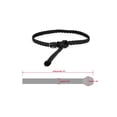 thumbnail image 3 of Unique Bargains Adjustable Thin Braided Waistband Rope Faux Leather Belt for Women, 3 of 5