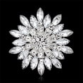 thumbnail image 1 of Elegant Floral Brooch Set for Women's Dresses Handheld Corsage Flower Accessory, 1 of 6