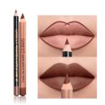 thumbnail image 1 of Lipstick Pen + Lip Liner Set Matte Waterproof Lipstick Lip Liner Lip Pencil, Color Lipstick, 1 of 2