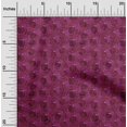 thumbnail image 2 of oneOone Polyester Spandex Dark Magenta Fabric Abstracts Sewing Material Print Fabric By The Yard 56 Inch Wide, 2 of 5