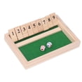 thumbnail image 4 of Dice Flip Tiles Game, Wear Resistant Educational Toy Mellow Portable Flip Tile Board Game  For Friends Gathering Green, 4 of 8