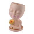 thumbnail image 1 of Flowers for Resin Girl with Flowers Flower Pot Resin Flower Pot, 1 of 5
