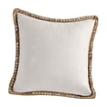 thumbnail image 2 of Fridja Beige Couch Pillow Covers 18x18 Inch, Soft Solid Color Retro Decorative Square Lightweight Practical Throw Pillow Covers Farmhouse for Sofa Living Room Bed, 2 of 6