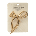 thumbnail image 1 of Illuminate 1pc Gold Bow Claw Clip, 1 of 1