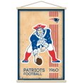 thumbnail image 1 of Patriots de la Nouvelle-Angleterre de la NFL - Logo rétro 14, 1 of 5