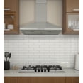 thumbnail image 5 of Ancona Hotte de Cuisinière Pyramidale Murale Convertible de 30 Pouces en Acier Inoxydable, 5 of 5